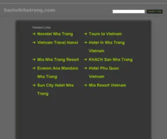 Bestofnhatrang.com(NHA TRANG TRAVEL) Screenshot