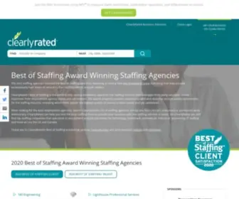 Bestofstaffing.com(Best Staffing Agencies) Screenshot