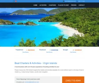 Bestofusvi.com(Virgin Islands Yacht Charters) Screenshot