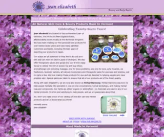 BestofVermontnaturally.com(Vermont Herbal Skin Care) Screenshot