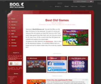 Bestoldgames.net(Best Old Game) Screenshot