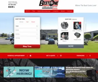 Bestonesidney.net(Best One Tire and Service Sidney) Screenshot