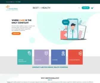 Bestonhealth.in(The Health Care Platform) Screenshot