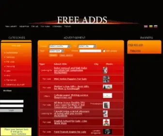 Bestonlineadds.org(Free ads) Screenshot