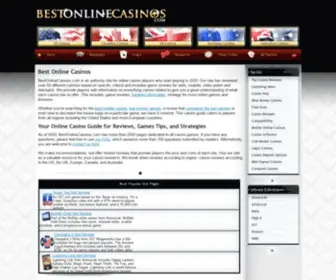 Bestonlinecasinos.com Screenshot
