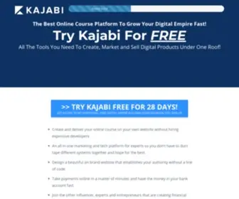 Bestonlinecourseplatform.com(Kajabi The Best Online Course Platform) Screenshot