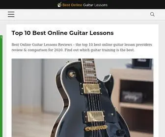 Bestonlineguitarlessonsreviews.com(Best Online Guitar Lessons Reviews) Screenshot