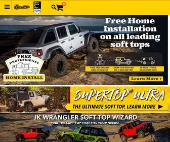 Bestop.com(Leading Supplier of Jeep Tops & Accessories) Screenshot