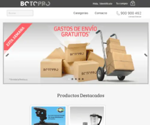 Bestoptionproducts.com(Teletienda Botopro) Screenshot