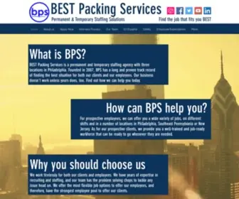 Bestpackingservices.com(BEST Packing Services) Screenshot