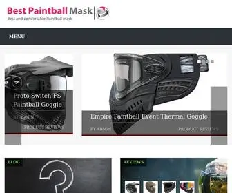 Bestpaintballmask.org(Best Paintball Mask) Screenshot