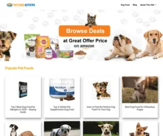 Bestpetfoodreviews.com(Best Pet Food Reviews) Screenshot