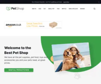 Bestpetshop.com(Create an Ecommerce Website and Sell Online) Screenshot