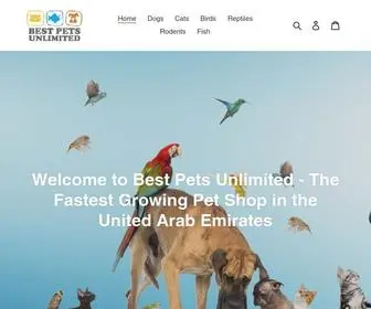 Bestpetsunlimited.com(Best Pets Unlimited) Screenshot