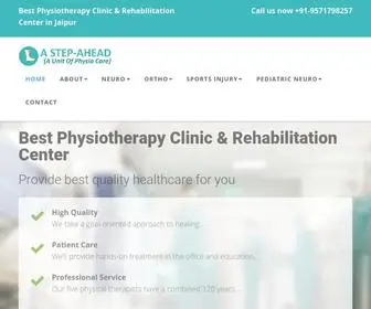 Bestphysiojaipur.com(Best Physiotherapy Clinic & Rehabilitation Center in Jaipur) Screenshot