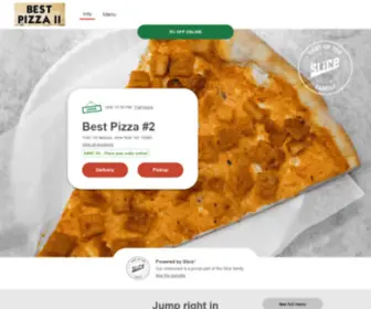 Bestpizza2.com(Get 5% off your pizza delivery order) Screenshot