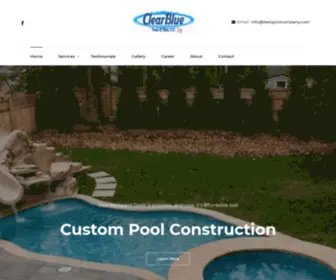 Bestpoolcompany.com(Best Pool Company) Screenshot