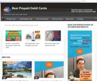 Bestprepaiddebitcards.com(Prepaid Debit Card Ratings) Screenshot