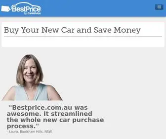 Bestprice.com.au(Buy your new car and save money. The Best Price service) Screenshot