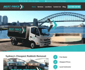 Bestpricerubbishremoval.com.au(Best Price Rubbish Removal Sydney) Screenshot