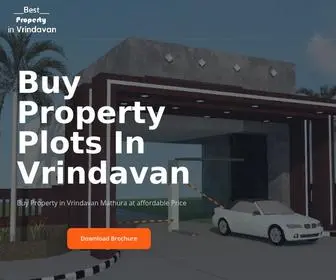 Bestpropertyinvrindavan.com(Buy Residential Property Plots in Vrindavan) Screenshot