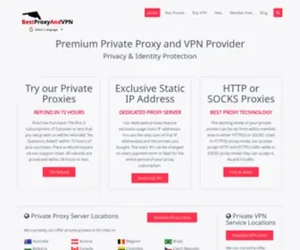 BestproxyandVPN.com(Buy Private Proxy and VPN) Screenshot