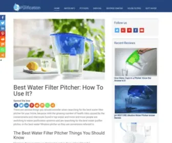 Bestpurification.com(Best Water and Air products reviews) Screenshot