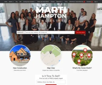 Bestraleighhomesearch.com(Marti Hampton Real Estate) Screenshot