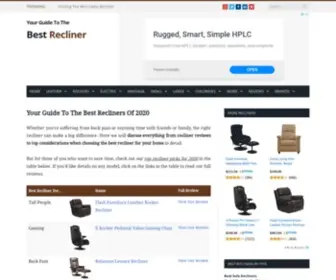 Bestrecliner.net(The Best Recliners Of 2023) Screenshot