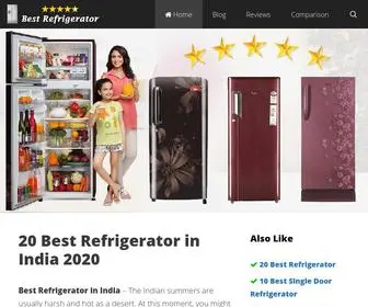 Bestrefrigerator.in(20 Best Refrigerator in IndiaReviews & Buyer's Guide) Screenshot