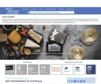 Bestrestaurants.com.au(Discover The Best Restaurants & Bars In Australia) Screenshot