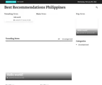 Bestriphilippines.com(Games and entertainment) Screenshot