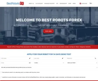 Bestrobotsforex.com(Trade With Most Ppopular Forex Expert Advisors In) Screenshot