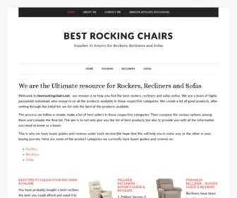 Bestrockingchairs.net(We are the Ultimate resource for Rockers) Screenshot