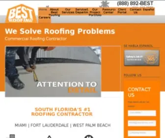 Bestroofing.net(Roofing Contractor) Screenshot