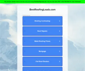 Bestroofingleads.com(Bestroofingleads) Screenshot