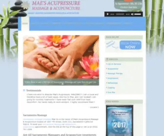 Bestsacramentomassage.com(Testimonials I have one word to describe Mae’s Acupressure) Screenshot