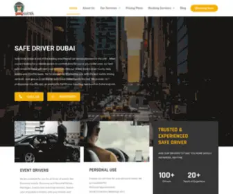 Bestsafedriver.com(Professional Services of Safe Driver Dubai) Screenshot