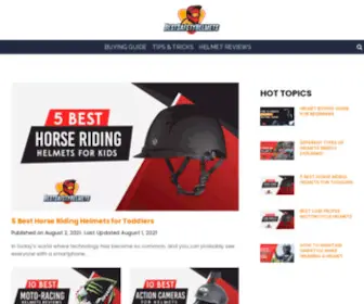 Bestsafetyhelmets.com(Find The Best Safety Helmets for Motorcycle Riders) Screenshot