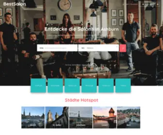 Bestsalon.ch(Die besten Schweizer Salons) Screenshot