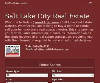 Bestsaltlakehomes.com(Salt Lake City Real Estate) Screenshot