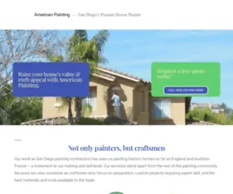 Bestsandiegohousepainting.com(Professional Painting Company in San Diego) Screenshot