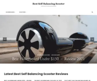 Bestselfbalancingscooter.com(Best self balancing scooter) Screenshot