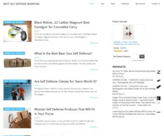 Bestselfdefenseweapons.com(Best Self Defense Weapons) Screenshot