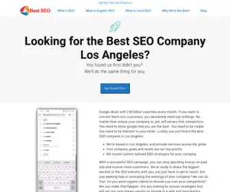 Bestseocompanylosangeles.net(Best SEO Company in Los Angeles) Screenshot