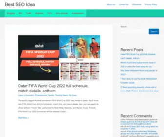 Bestseoidea.com(Best SEO Idea) Screenshot