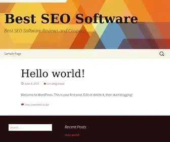 Bestseosoftware.com(Best SEO Software) Screenshot