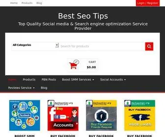 Bestseotips.org(Buy Popular SMM Service) Screenshot