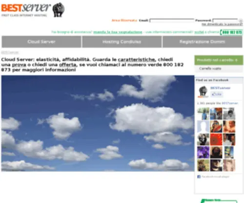 Bestserver.com(Cloud Servers) Screenshot
