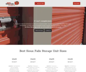 Bestsiouxfallsstorage.com(Best Sioux Falls Storage) Screenshot